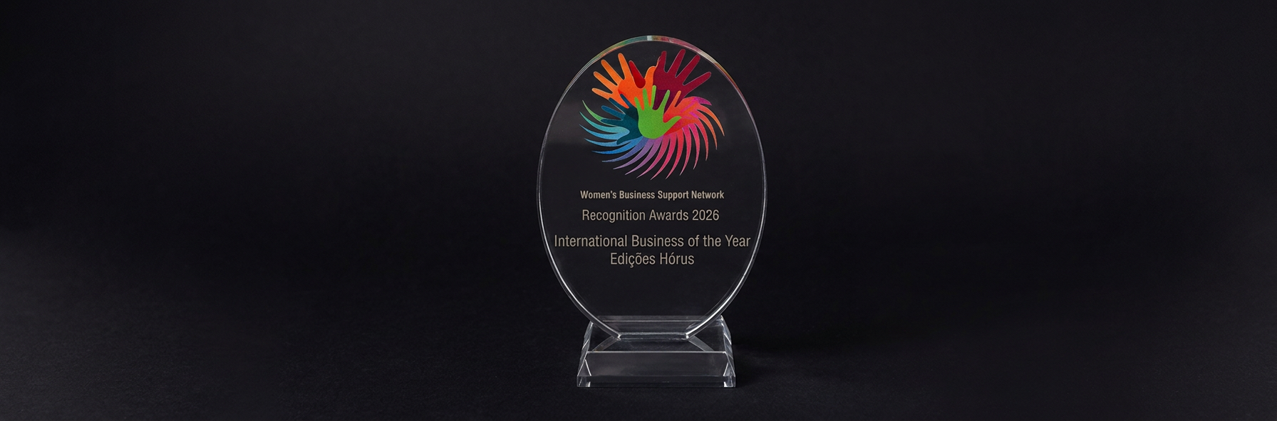 Troféu International Business of the Year 2026 atribuído à Edições Hórus